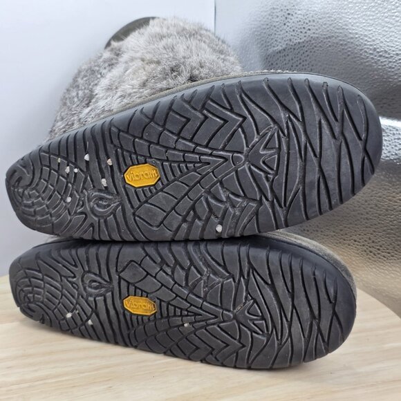 Womens Size 7 - Manitobah WTP Waterproof Half Mukluk Boots Charcoal - Picture 7 of 8